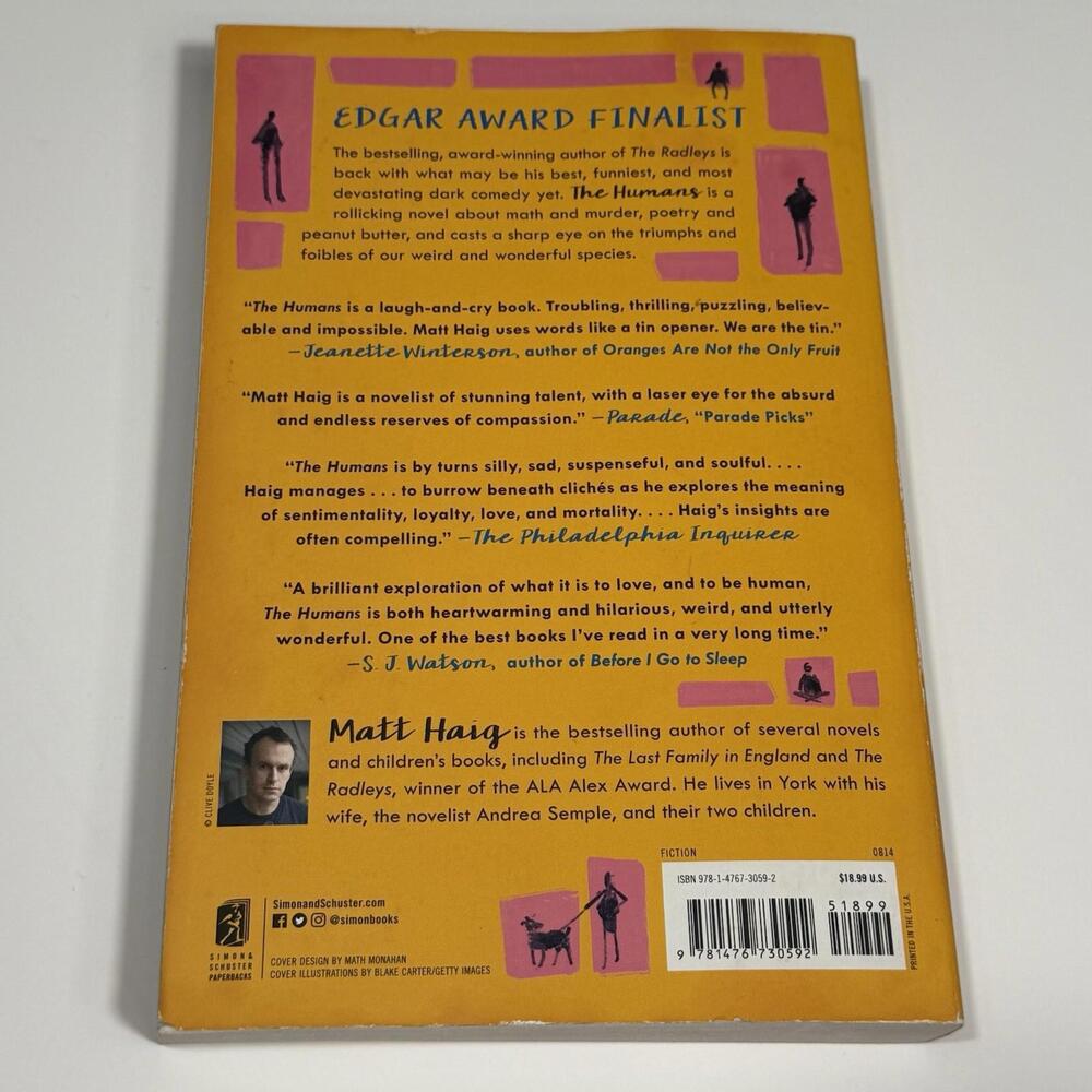 The Humans - paperback Haig, Matt - Picture 2 of 6